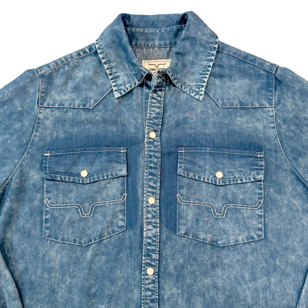 Kimes Ranch Sundowner Chambray Shirt Dress - Picture 13 of 16